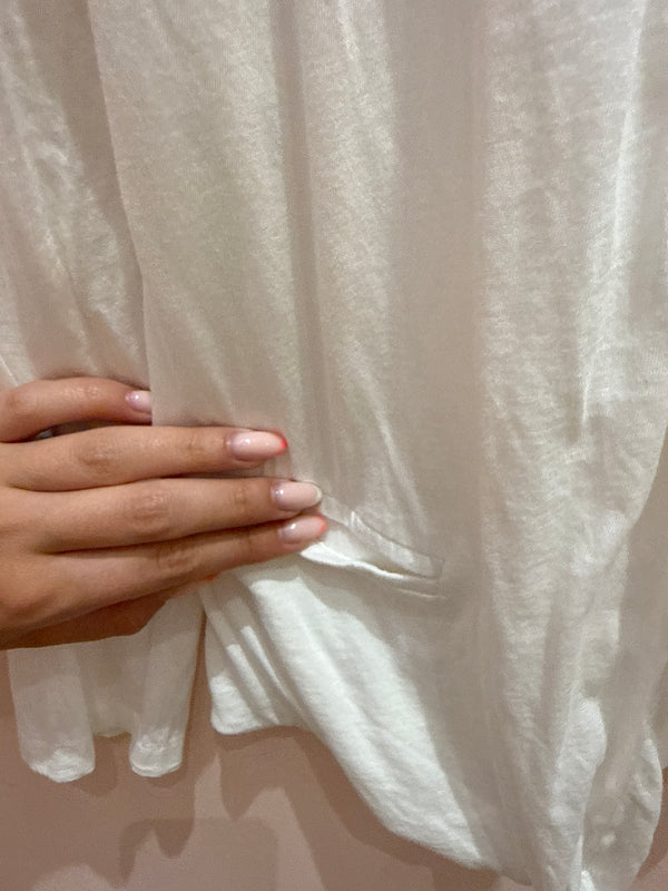 Gilet blanc Anonyme T.L