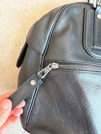 Sac noir Longchamp en cuir 16/08