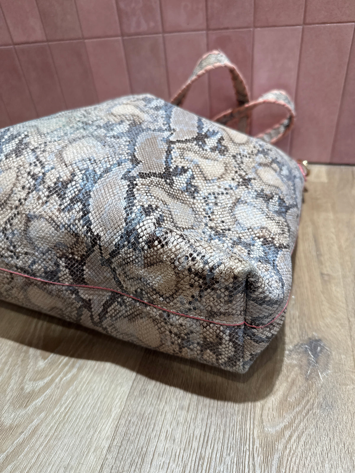 Sac Fracomina beige et rose TU 27/05