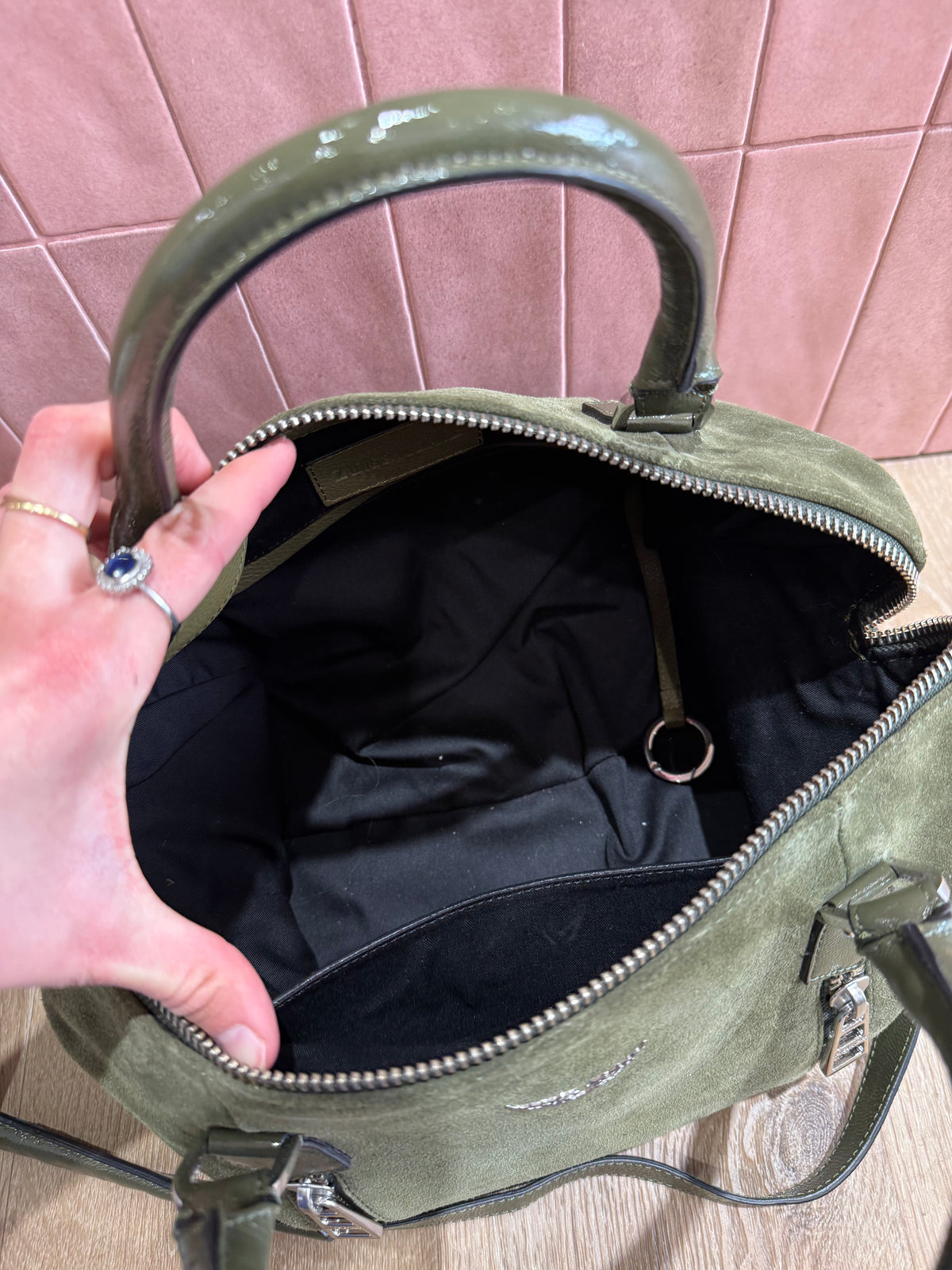 Sac Zadig et voltaire kaki 27/05