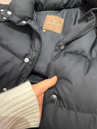 Doudoune moncler T.38/40 noire duvet