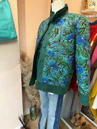 Veste bleue et verte Thai T.36 24/10