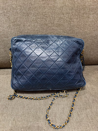 Sac Chanel caméra bleu nuit 23/09
