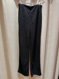 Pantalon noir en dentelle Sézane T.36