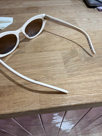 Lunettes de soleil Yves saint Laurent crème