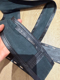 Ceinture noire détails argentés Iro T.75 14/09