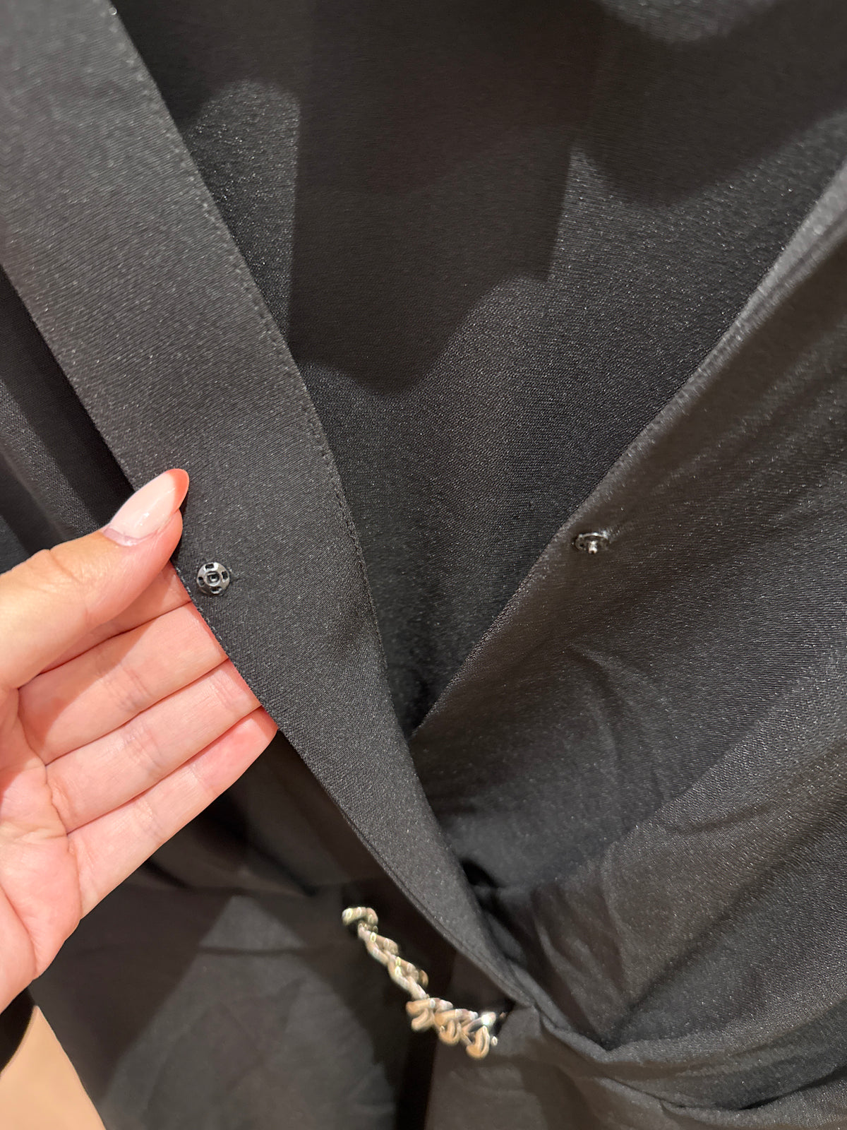 Robe noire The Kooples plissée T.M