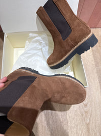 Bottines marron Odaje T.37