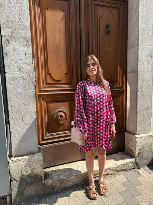 Robe rose american vintage T.M/L