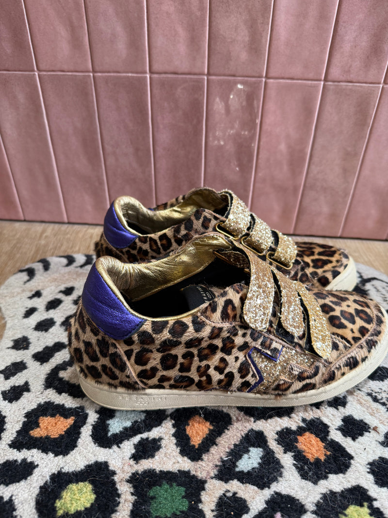 Baskets léopard Serafini T.39