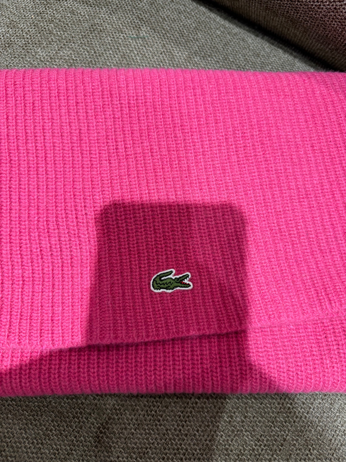 Tour de cou rose Lacoste TU 05/09