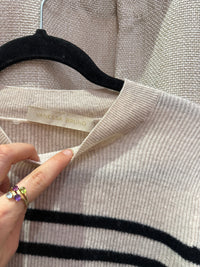 Pull beige Vanessa Bruno T.S 100% laine