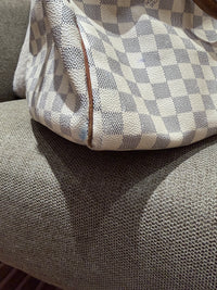 Sac speedy Louis Vuitton 35  18/08 damier azur