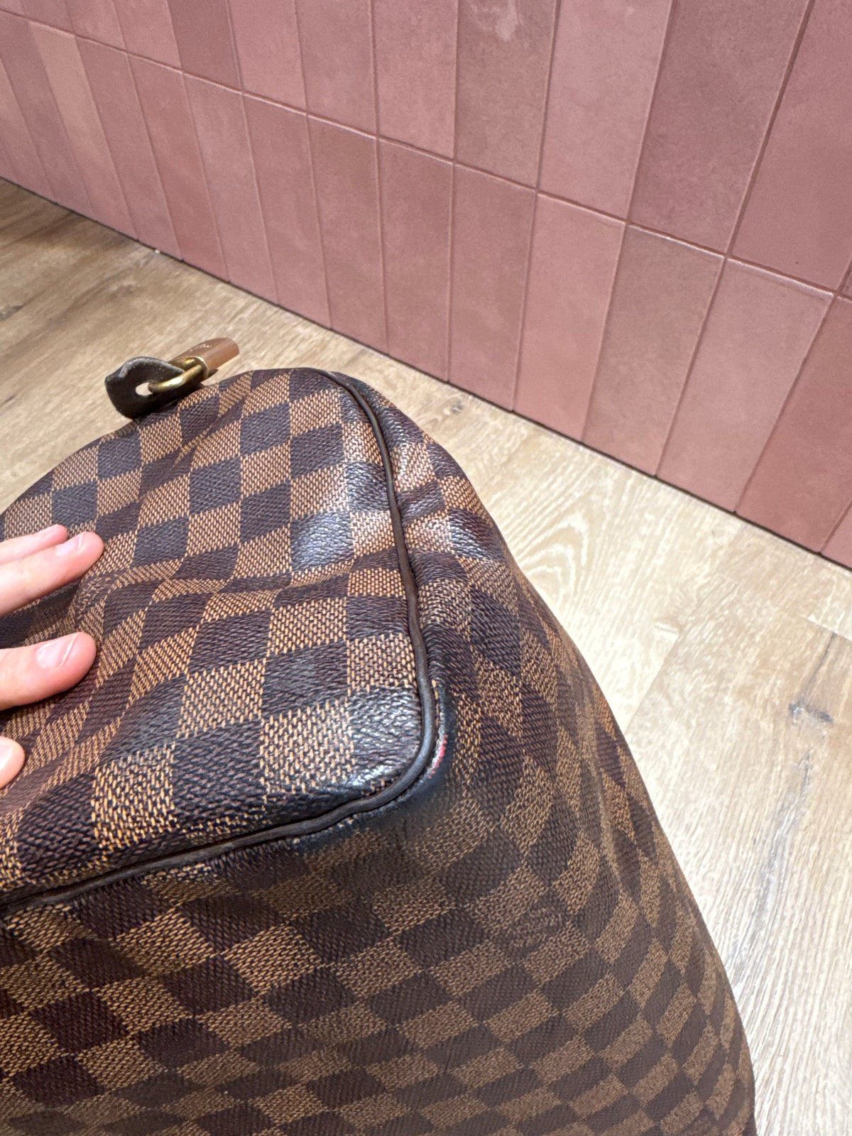 Speedy Louis Vuitton 30 damier ébène