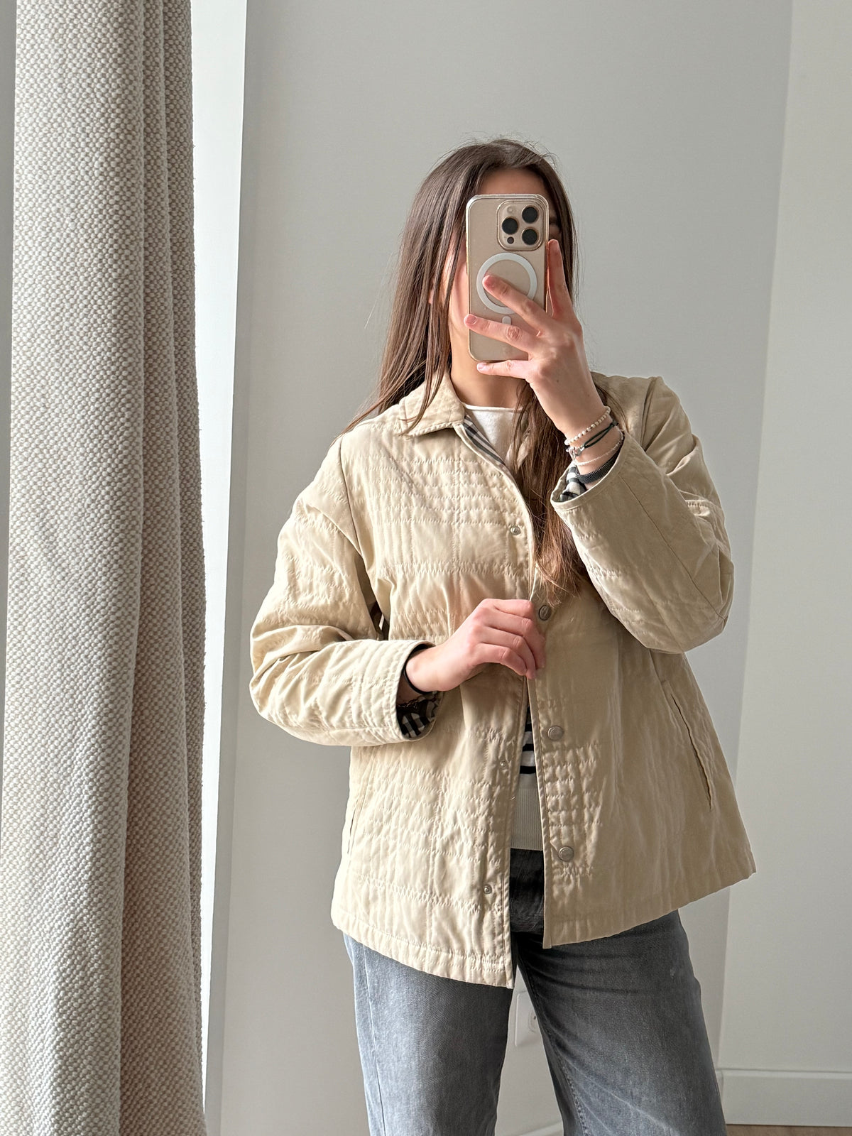 Veste Burberry beige T40