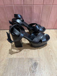 Sandales noires à talon The Kooples - noir - T.39 29/05