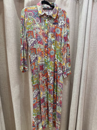 Robe longue R&F multi orange T.L