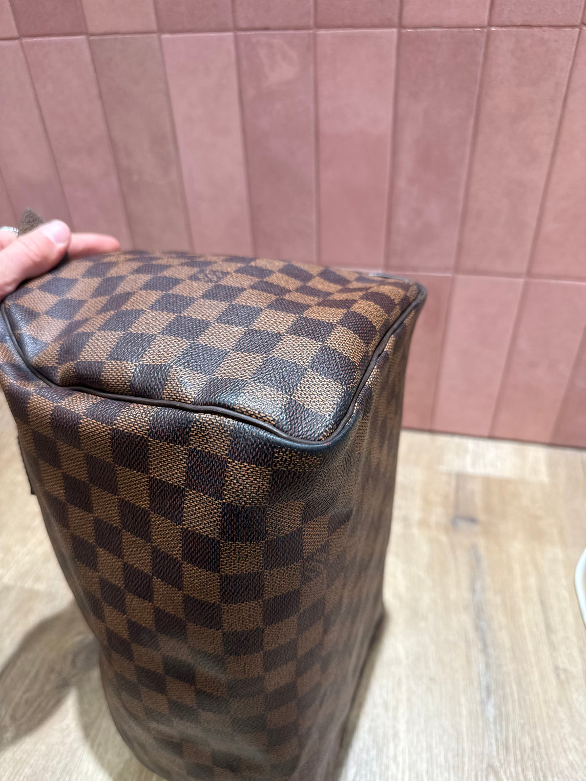 Speedy Louis Vuitton 30 damier ébène