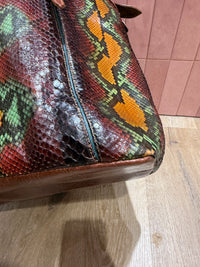 Sac Claris Virot Vert cuir 04/06