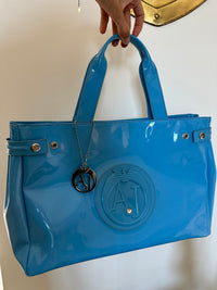 Sac bleu Armani jeans