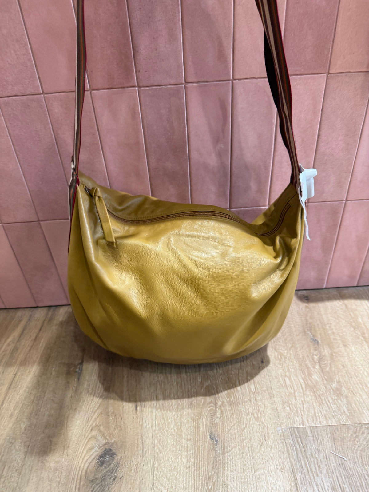 Sac jaune en cuir - jaune - 31/05