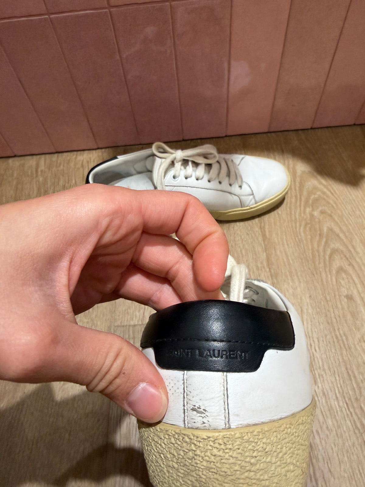 Baskets Saint Laurent - T.38 19/10
