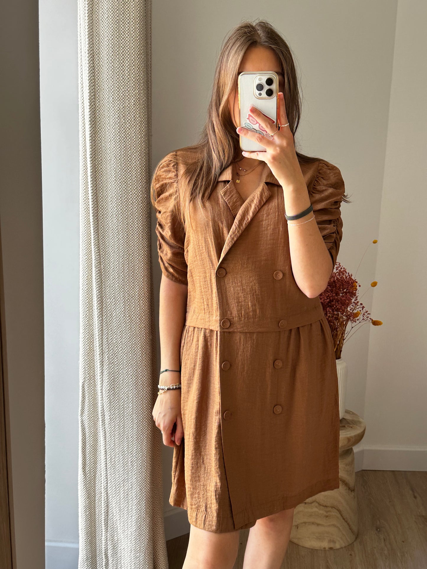 Robe marron I.code T.38