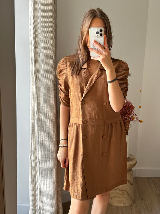 Robe marron I.code T.38