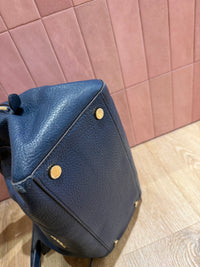 Sac bleu cuir Michael Kors