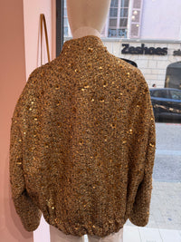 Veste doré Zara T.L 17/09