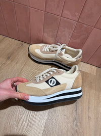 Baskets beige no name T.37