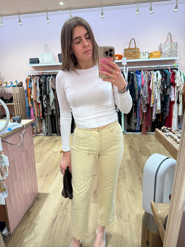 Pantalon Versace Beige T.34 04/06