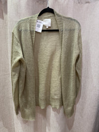 Gilet vert rose Tonka T.L mohair