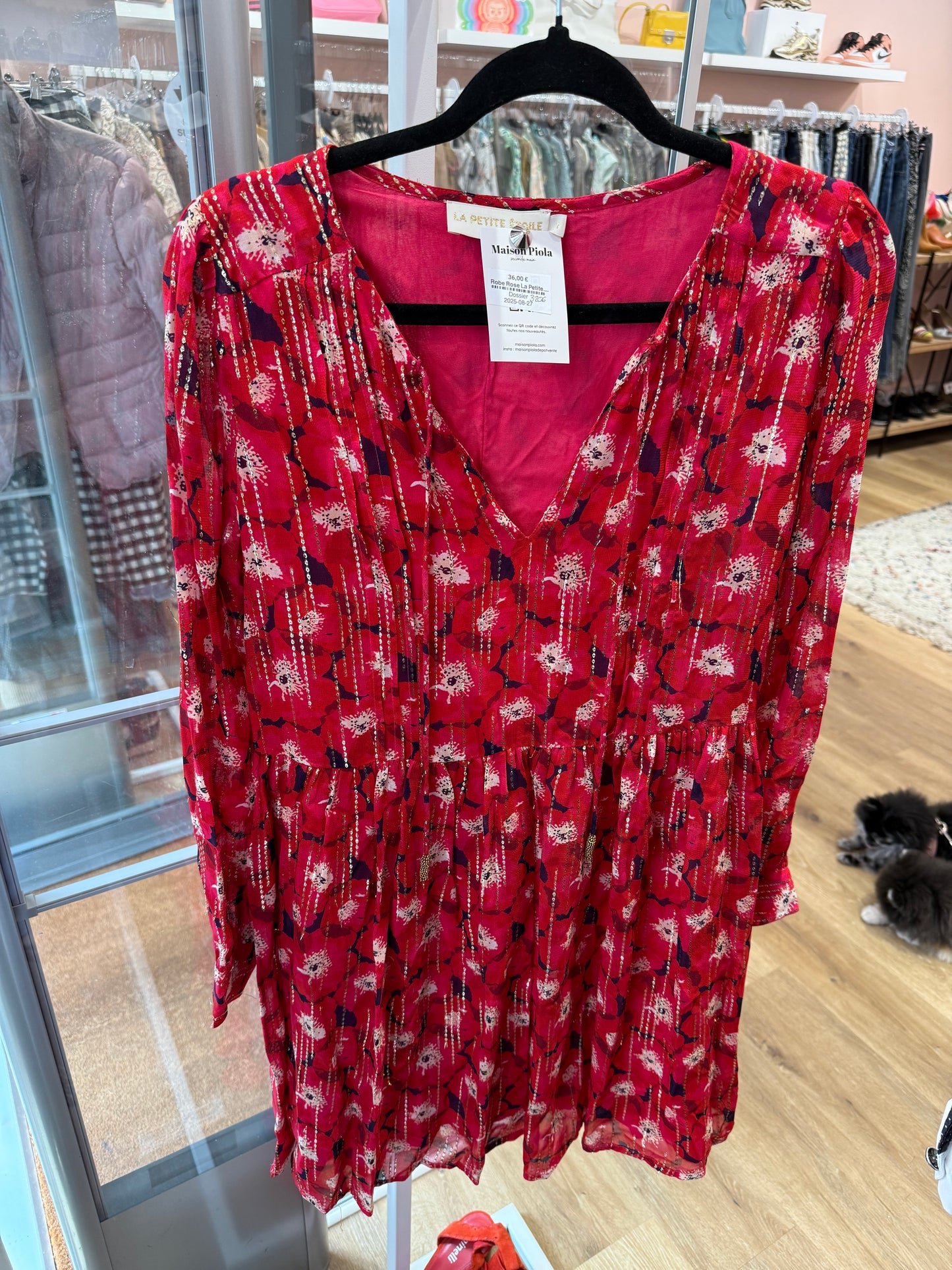 Robe Rose La Petite Étoile S/M