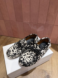 Mocassins blancs et noirs Isabel Marant T.37 10/09