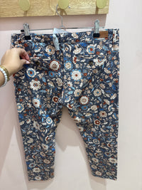 Pantalon bleu motif blanc Hod T.38