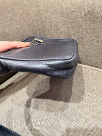 Pochette noire en cuir Céline 18/09