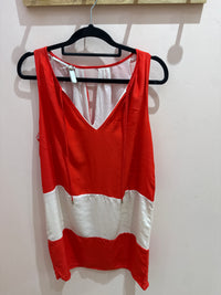 Kookaï Robe débardeur corail T.M