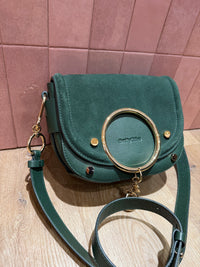 Sac en daim et cuir see by Chloé