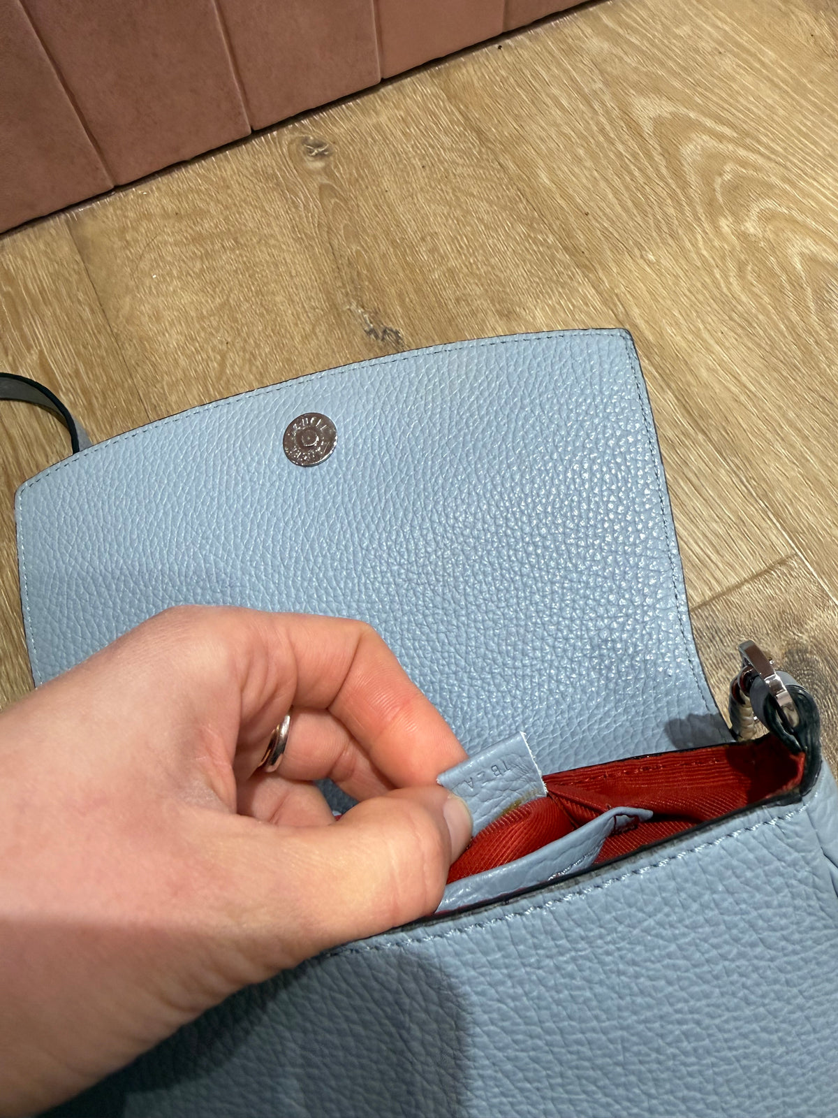 Sac lancel bleu ciel