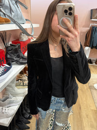 Blazer velours Zadig & Voltaire noir T.36