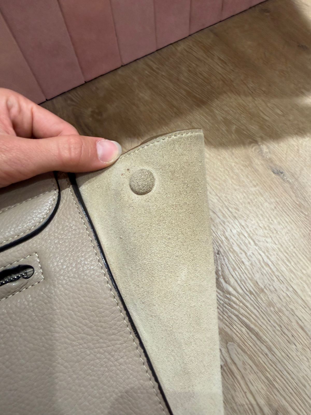 Sac beige trapèze Céline 22/09