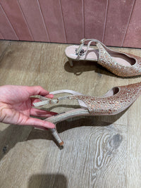 Sandales Bibi Lou Rose strass T.40/41 09/06