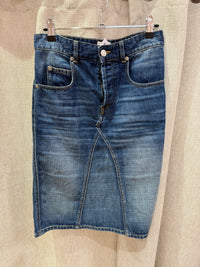 Jupe jean, T.34, Isabel Marant, Bleu