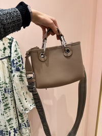 Sac Emporio Armani taupe cuir TU