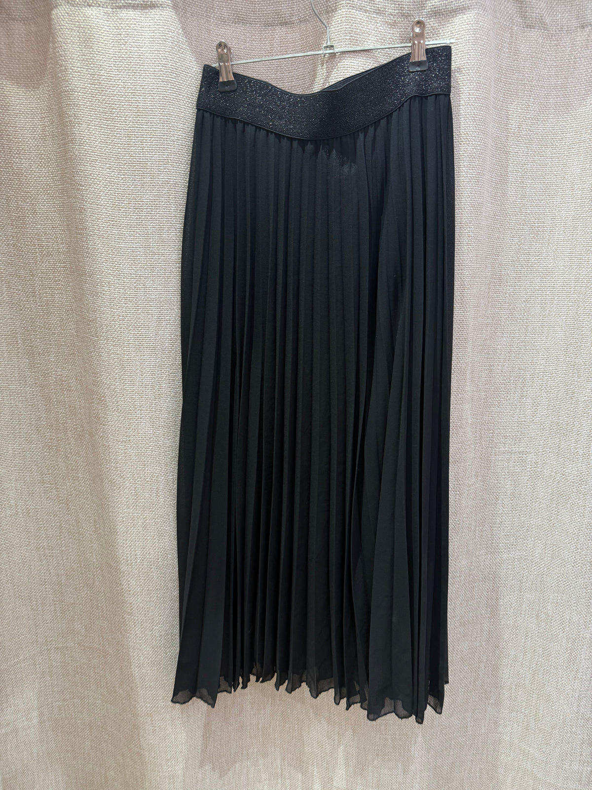 Jupe noire plissée Senes T.S