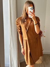 Robe marron I.code T.38