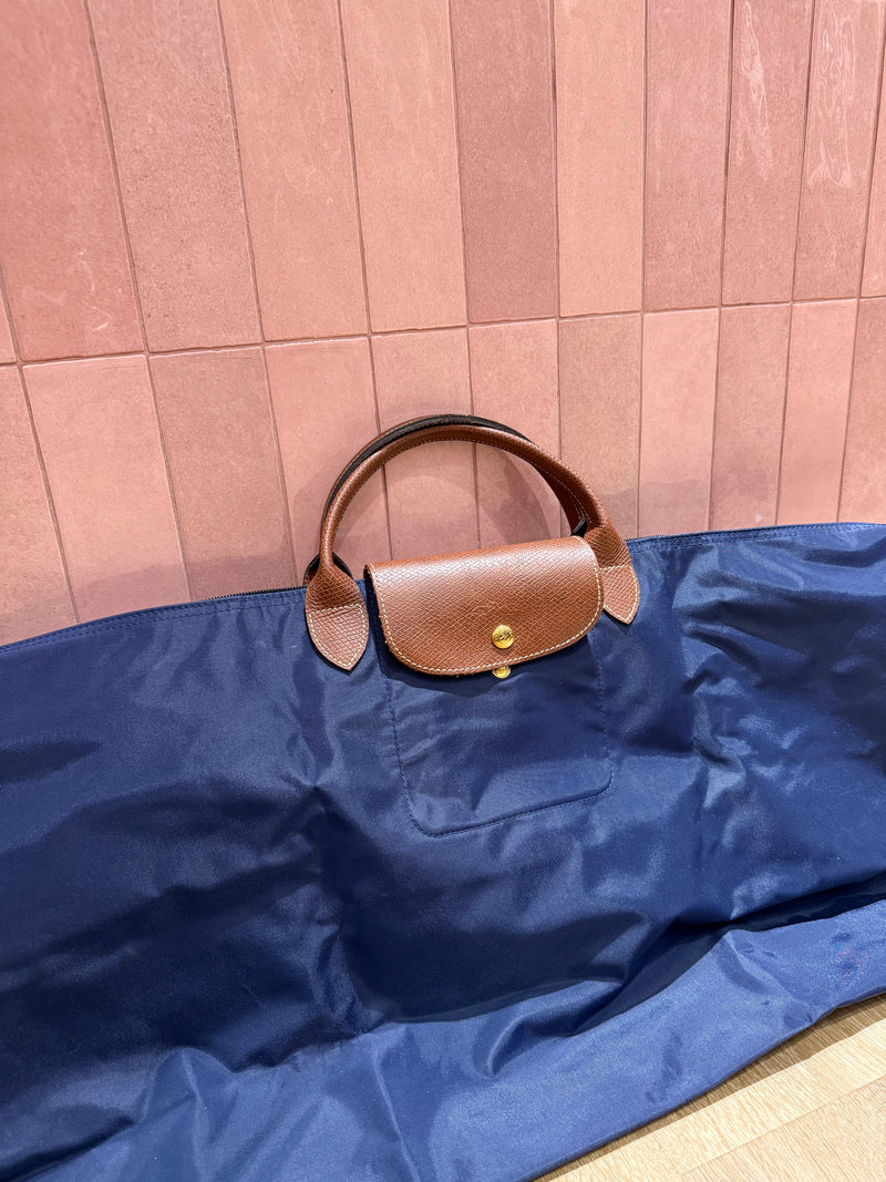 Sac bleu XL Longchamp Le Pliage