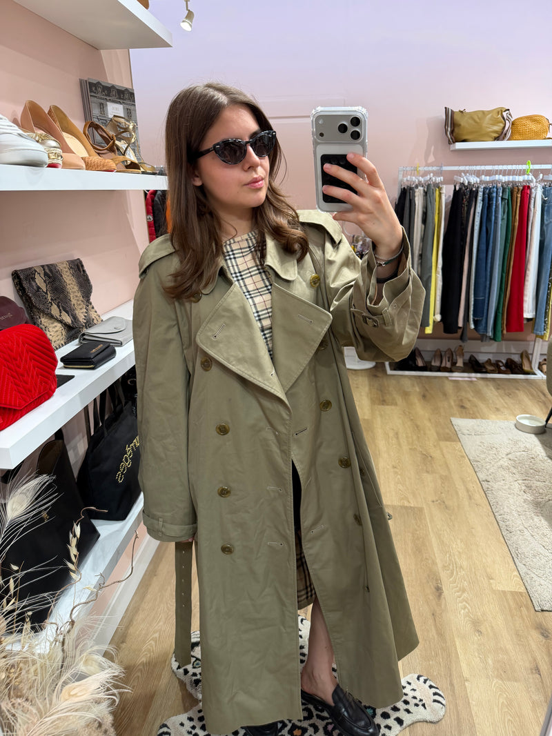 Trench Burberry taille XL kaki 11/08