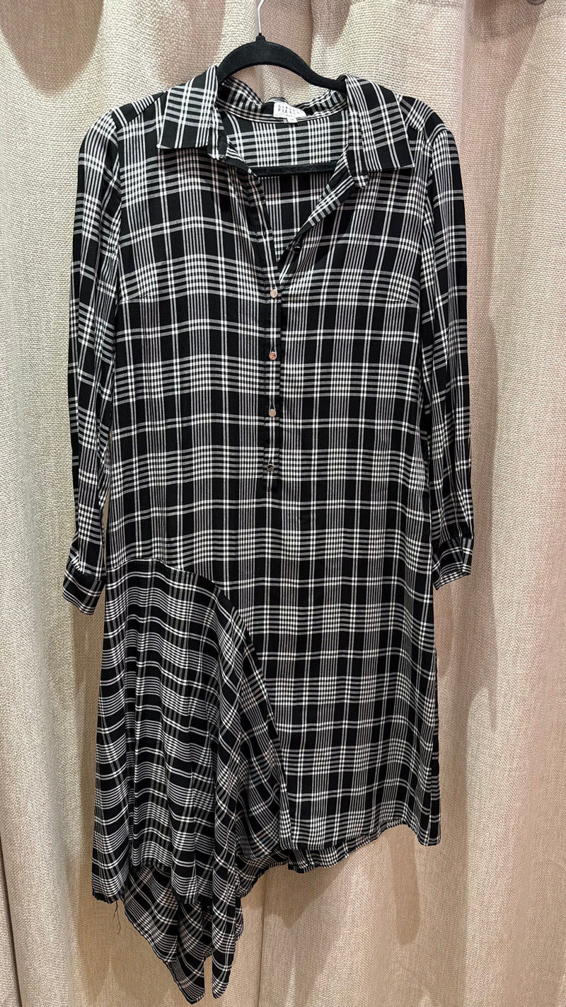 Robe Claudie Pierlot – Noir à carreaux – T.38